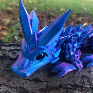 Cinderwing Baby Crystal Dragon