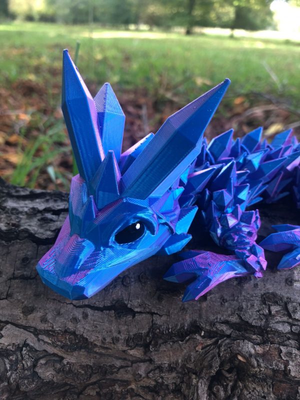 Cinderwing Baby Crystal Dragon